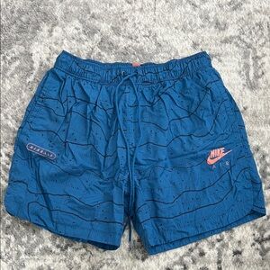 Nike Blue Athletic Shorts